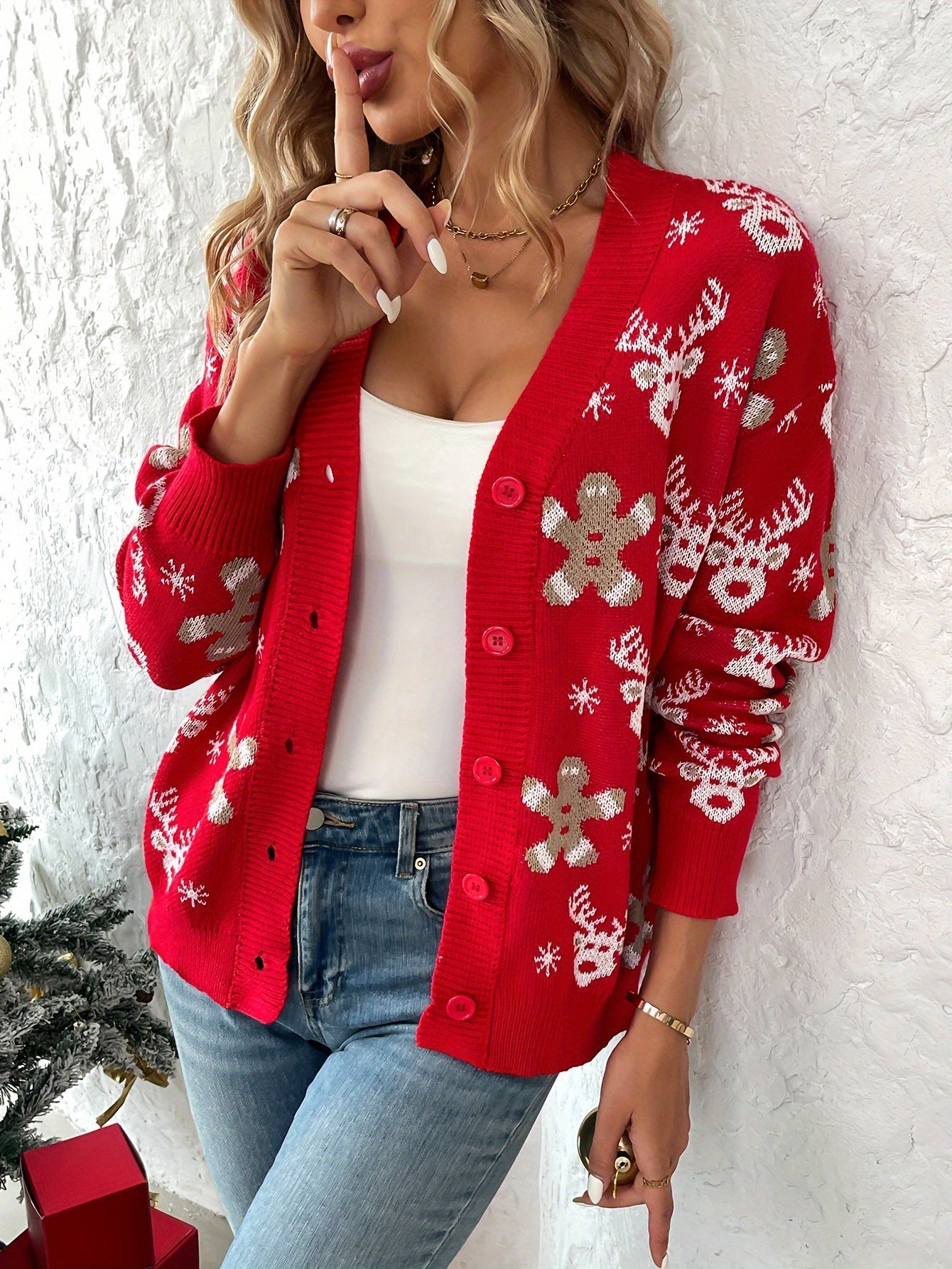 CARDIGAN LONG BOUTONNÉ POUR FEMMES | HIVER