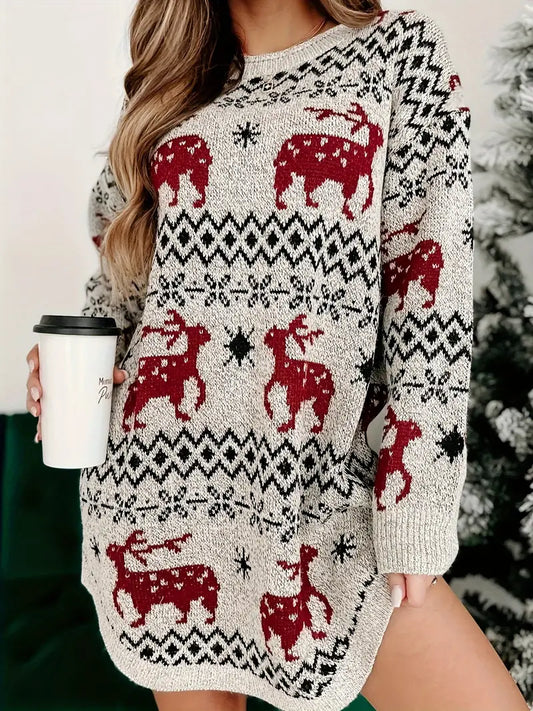 CHANDAIL DE NOËL CHAUD ET FESTIF POUR FEMMES | COZY