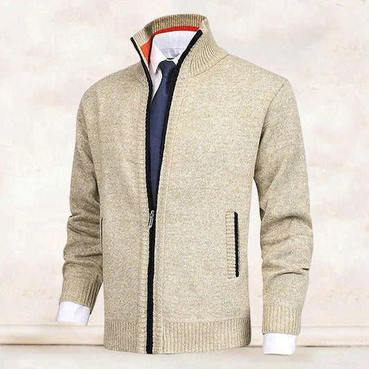 CARDIGAN ZIPPÉ POUR HOMME | CHAUD