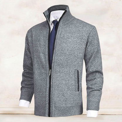 CARDIGAN ZIPPÉ POUR HOMME | CHAUD