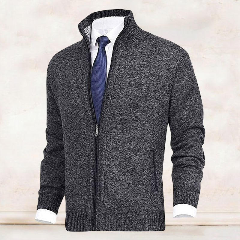 CARDIGAN ZIPPÉ POUR HOMME | CHAUD