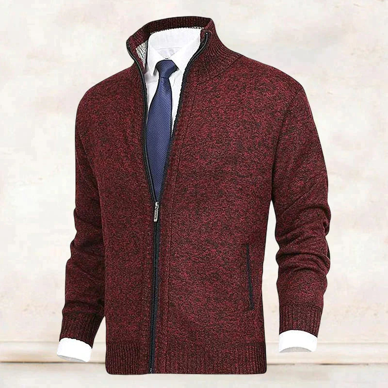 CARDIGAN ZIPPÉ POUR HOMME | CHAUD