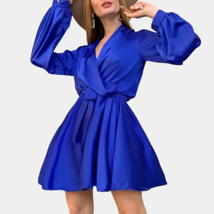 ROBE PORTEFEUILLE FLUIDE POUR FEMME | ÉLÉGANTE