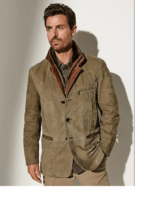 Veste d'automne vintage pour hommes