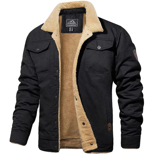 BLOUSON BOMBARDIER STYLÉ POUR HOMMES | CHAUD